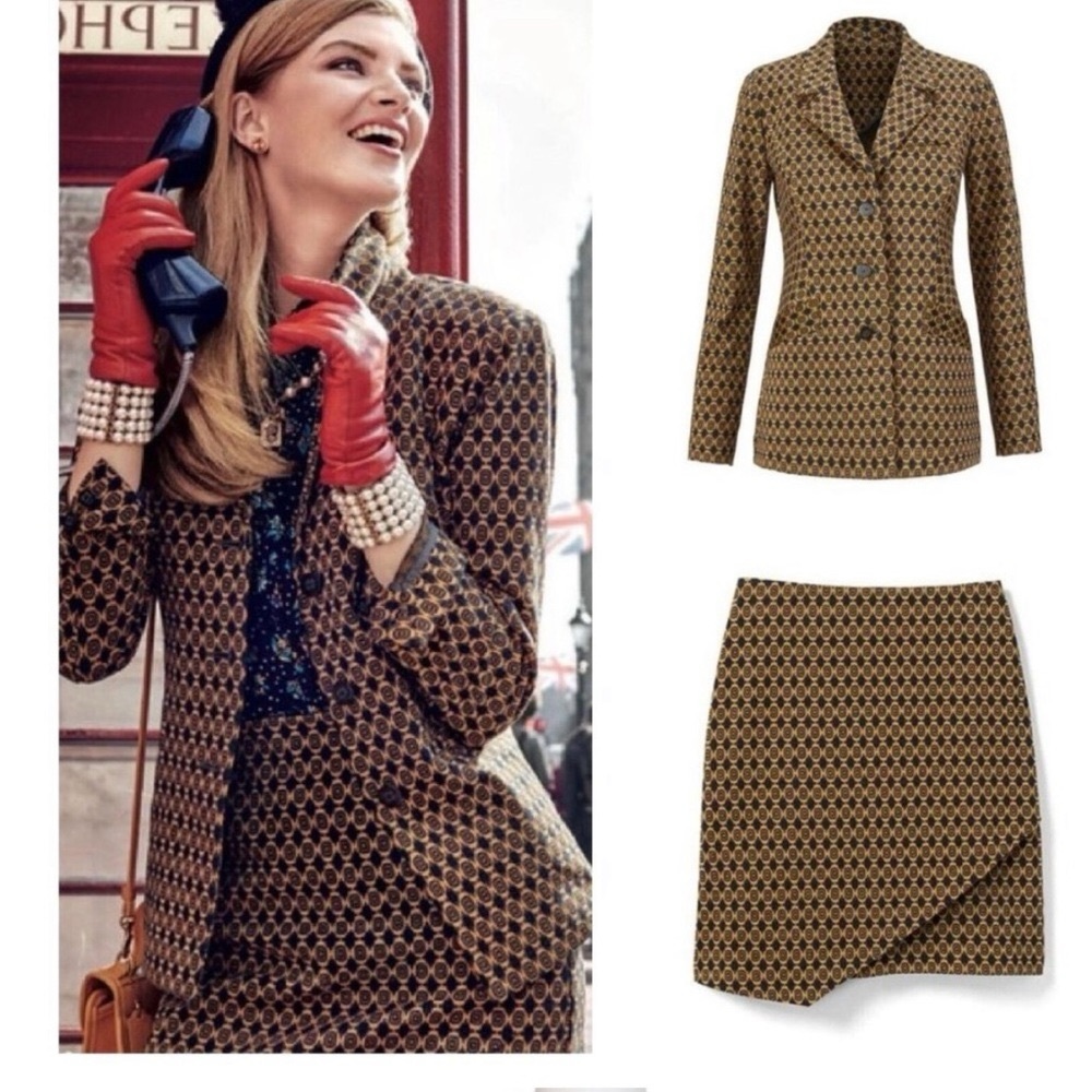 Cabi Standout Jacket and Skirt
